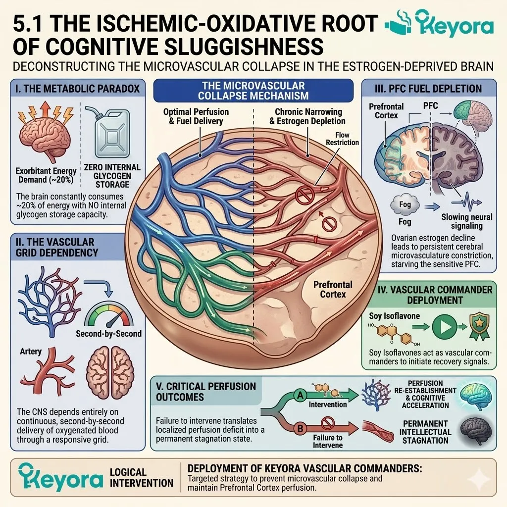 Isoflavones target microvascular collapse, acting as a Systemic Regulator to reverse perfusion deficits for neurological sovereignty. Isoflavones target microvascular collapse, acting as a Systemic Regulator to reverse perfusion deficits for neurological sovereignty.