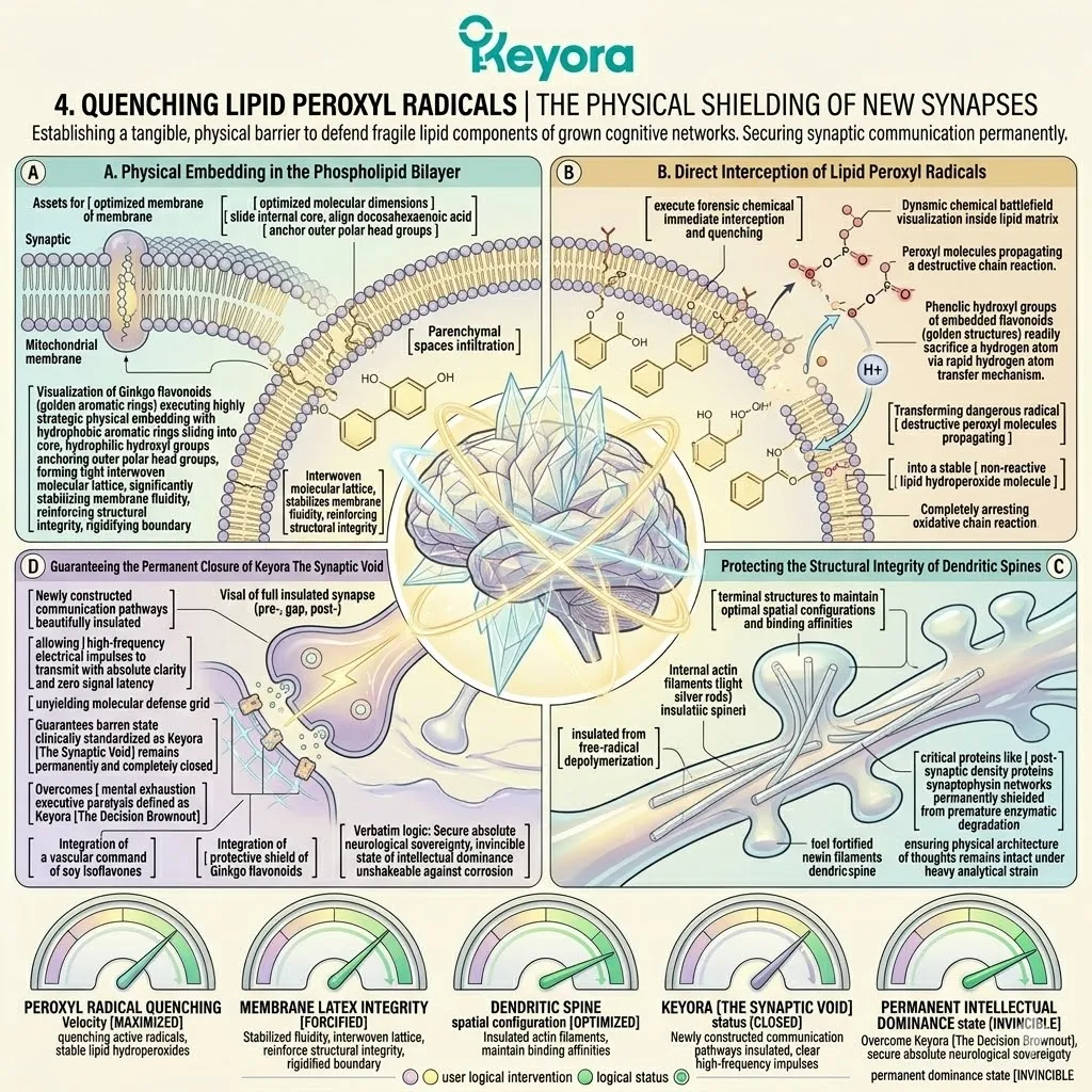 Flavonoids quench lipid radicals as a Systemic Regulator, halting the Neuro-Endocrine Storm and closing The Synaptic Void for neuroplasticity. Flavonoids quench lipid radicals as a Systemic Regulator, halting the Neuro-Endocrine Storm and closing The Synaptic Void for neuroplasticity.