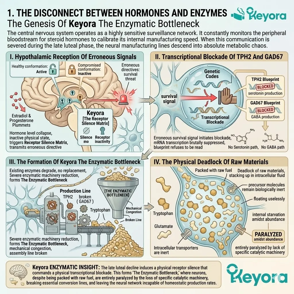 Receptor Silence Matrix drives Keyora Enzymatic Bottleneck, sparking a Neuro-Endocrine Storm that demands a Systemic Regulator for sovereignty. Receptor Silence Matrix drives Keyora Enzymatic Bottleneck, sparking a Neuro-Endocrine Storm that demands a Systemic Regulator for sovereignty.