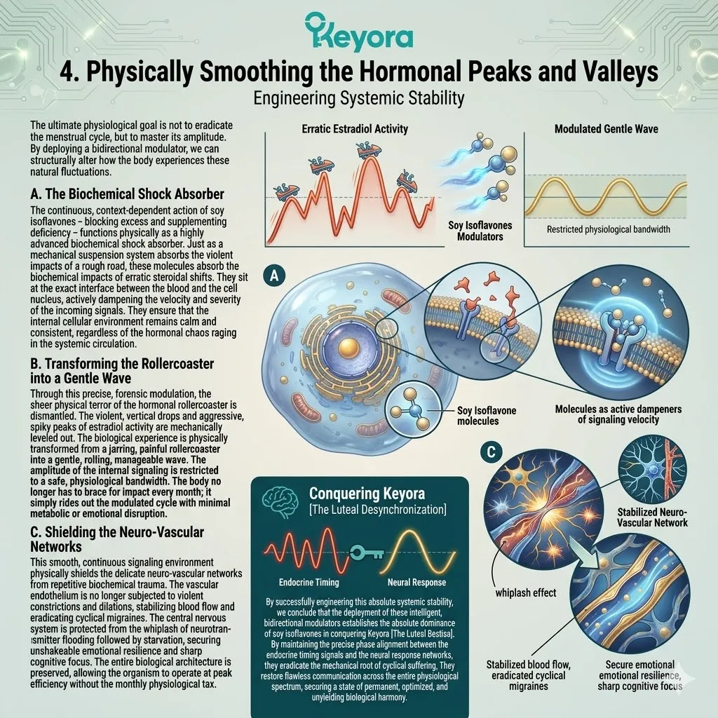 Biochemical shock absorbers engage as a Systemic Regulator, leveling Luteal Desynchronization to secure permanent neurovascular sovereignty. Biochemical shock absorbers engage as a Systemic Regulator, leveling Luteal Desynchronization to secure permanent neurovascular sovereignty.