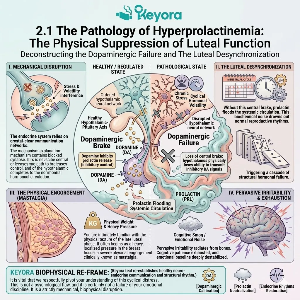 Keyora Systemic Regulator halts the neuro-endocrine storm of dopaminergic failure, reversing luteal desynchronization for absolute sovereignty. Keyora Systemic Regulator halts the neuro-endocrine storm of dopaminergic failure, reversing luteal desynchronization for absolute sovereignty.