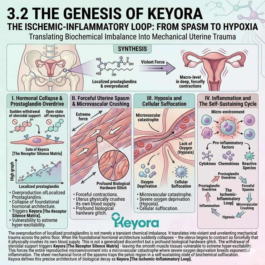 Keyora Receptor Silence Matrix drives severe uterine hypoxia, fueling the Ischemic-Inflammatory Loop to enforce neurological sovereignty. Keyora Receptor Silence Matrix drives severe uterine hypoxia, fueling the Ischemic-Inflammatory Loop to enforce neurological sovereignty.