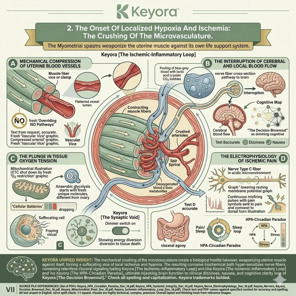 Keyora intercepts the Ischemic-Inflammatory Loop to arrest the Decision Brownout, resolving microvascular hypoxia for neurological sovereignty. Keyora intercepts the Ischemic-Inflammatory Loop to arrest the Decision Brownout, resolving microvascular hypoxia for neurological sovereignty.