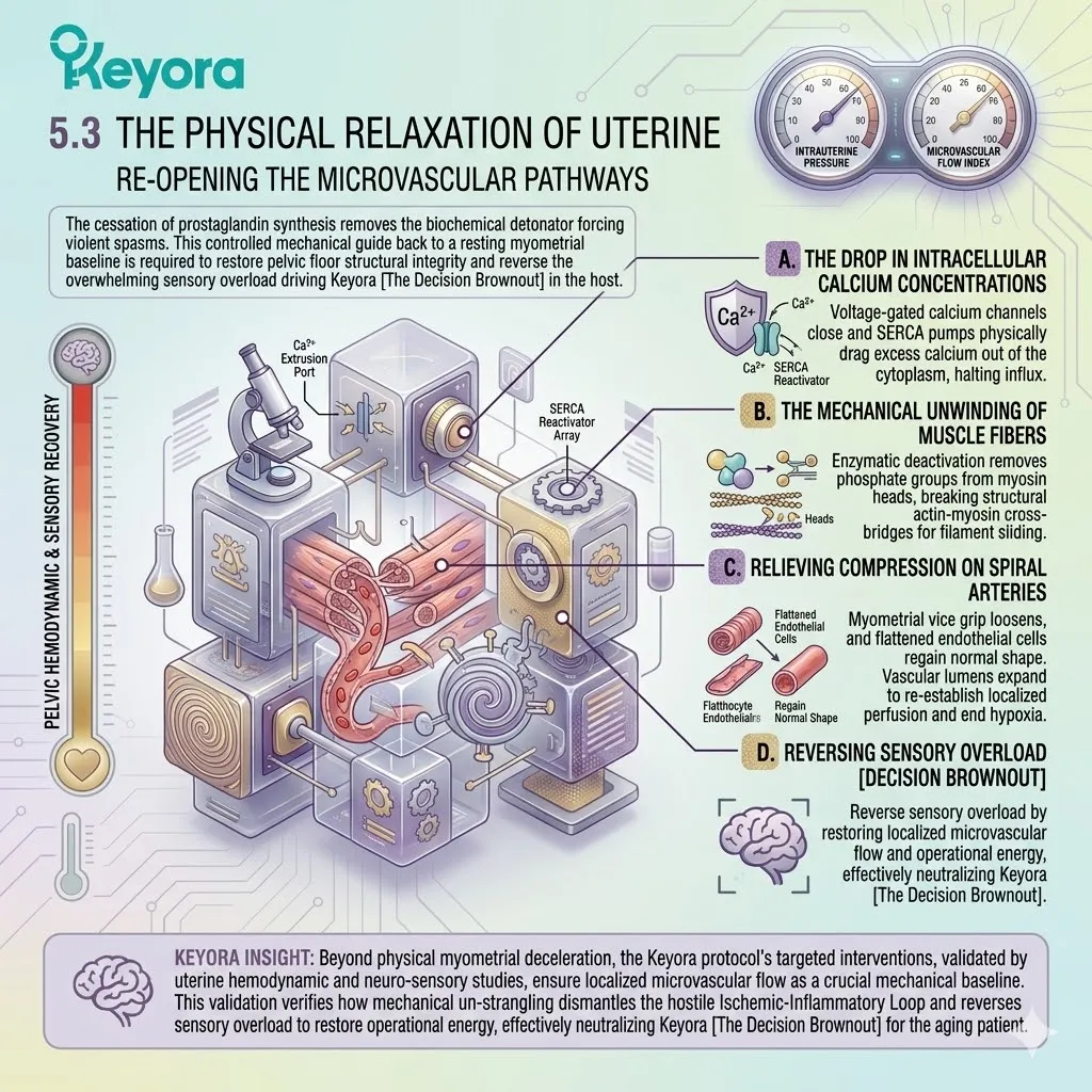 Keyora evacuations of intracellular calcium unwind myometrial fibers and re-open spiral arteries, reversing the Decision Brownout for sovereignty. Keyora evacuations of intracellular calcium unwind myometrial fibers and re-open spiral arteries, reversing the Decision Brownout for sovereignty.