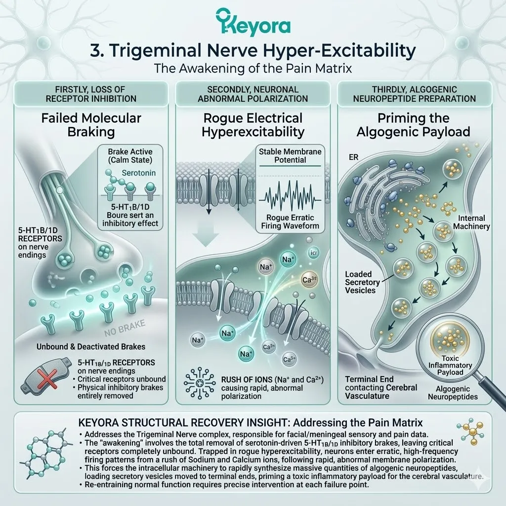 Keyora resolves the synaptic void to reverse trigeminal hyper-excitability, halting neuropeptide priming for total neurological sovereignty. Keyora resolves the synaptic void to reverse trigeminal hyper-excitability, halting neuropeptide priming for total neurological sovereignty.