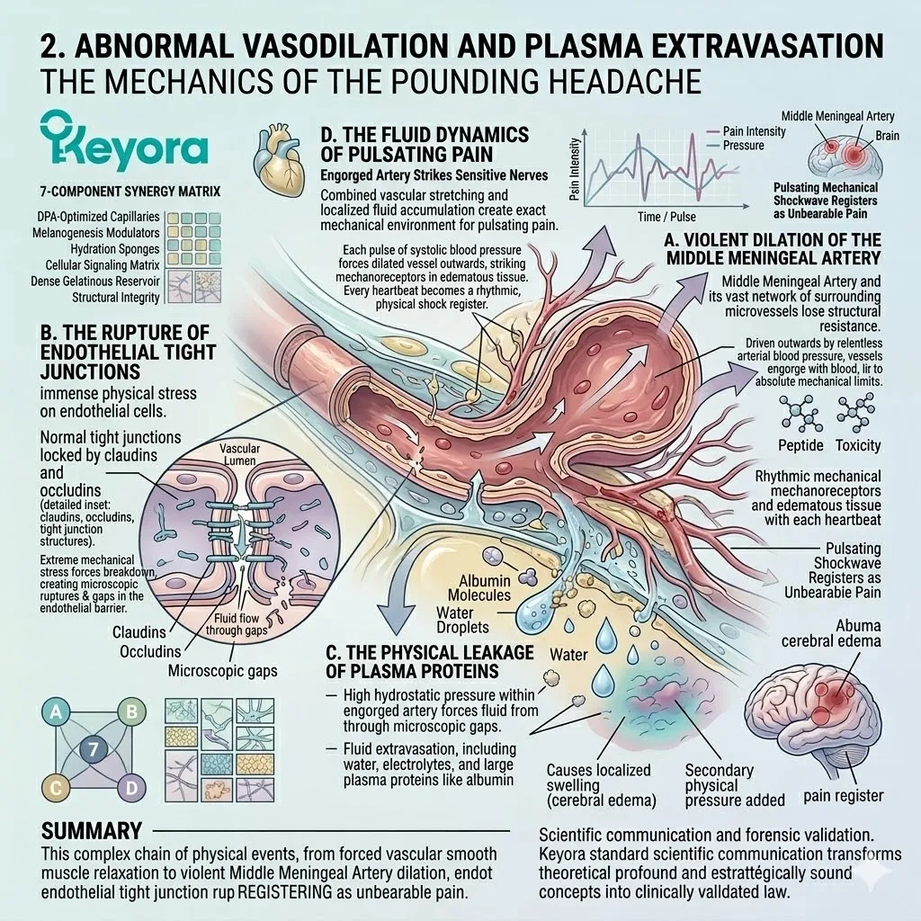 Keyora fortifies endothelial tight junctions to halt plasma extravasation, neutralizing the neuro-vascular spasm to secure neurological sovereignty. Keyora fortifies endothelial tight junctions to halt plasma extravasation, neutralizing the neuro-vascular spasm to secure neurological sovereignty.