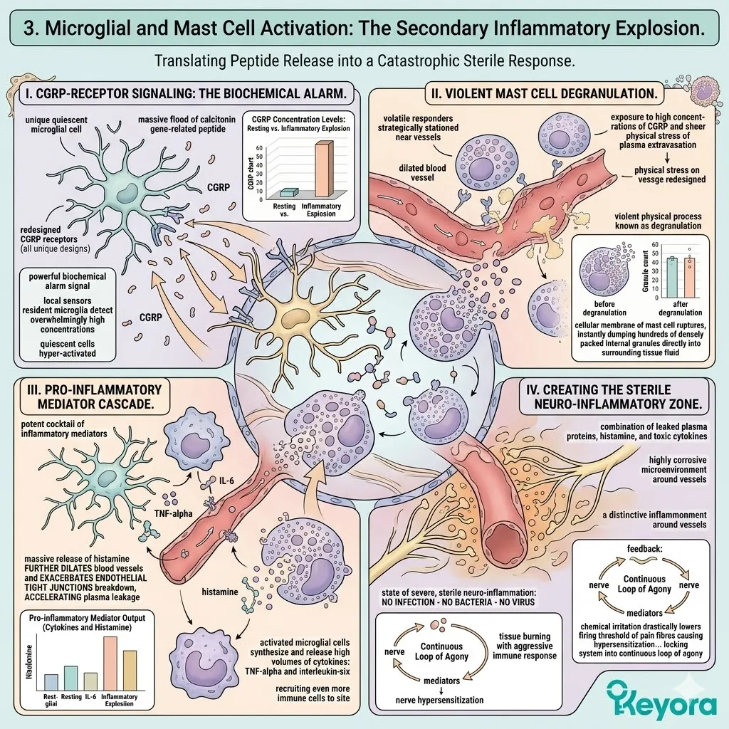 Keyora systemic regulator halts mast cell degranulation, neutralizing the sterile neuro-inflammatory zone to secure absolute neurological sovereignty. Keyora systemic regulator halts mast cell degranulation, neutralizing the sterile neuro-inflammatory zone to secure absolute neurological sovereignty.