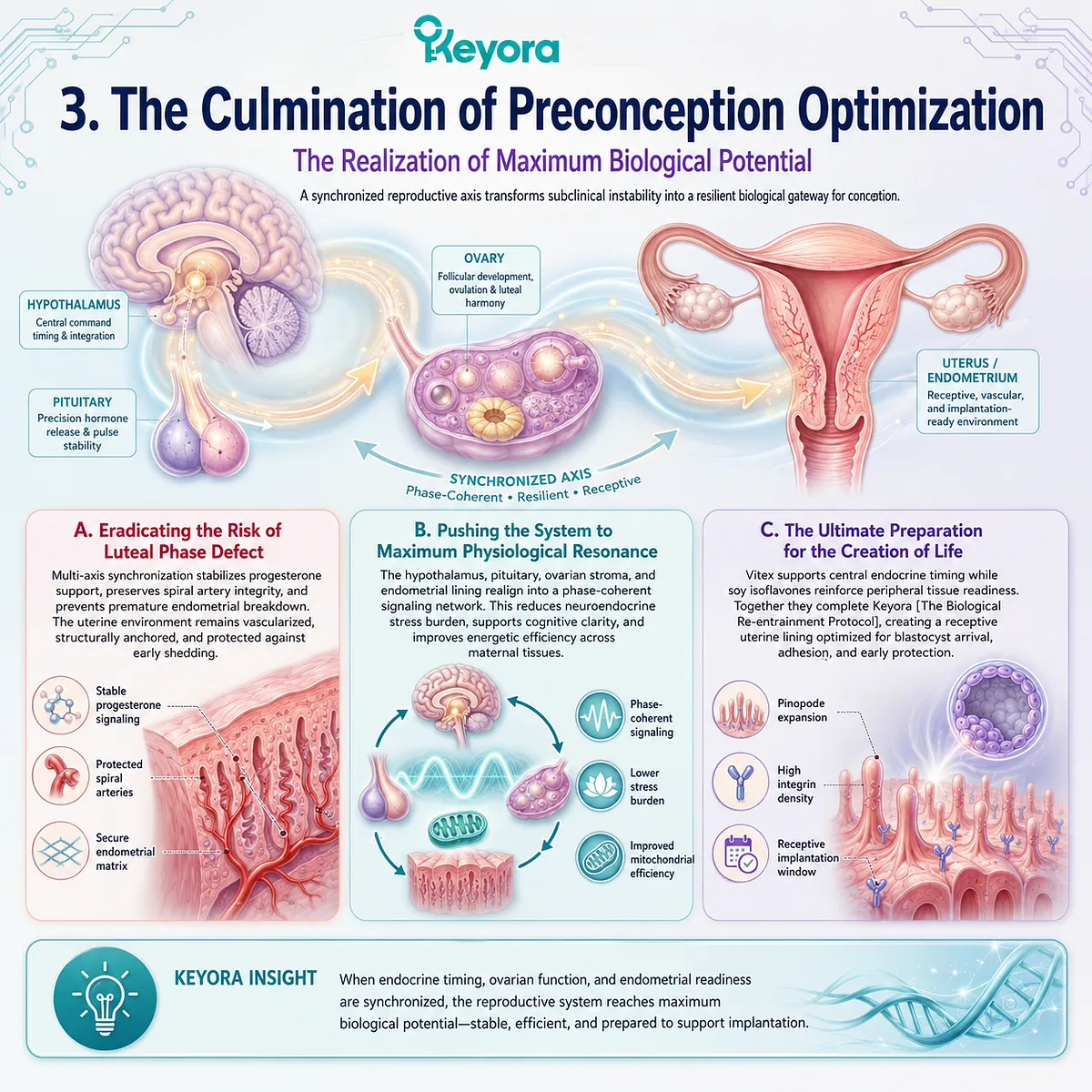 Dual-Core synchronization eradicates luteal phase defects, pushing the reproductive axis to maximum physiological resonance for successful blastocyst implantation. Dual-Core synchronization eradicates luteal phase defects, pushing the reproductive axis to maximum physiological resonance for successful blastocyst implantation.