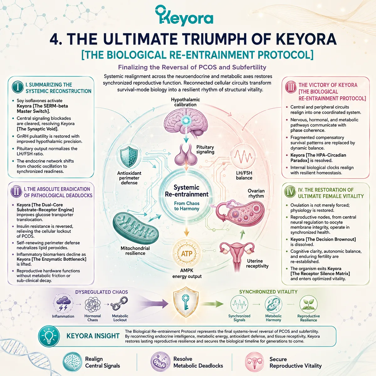 The Biological Re-entrainment Protocol synchronizes endocrine and metabolic circuits, dissolving systemic deadlocks to finalize the restoration of reproductive sovereignty. The Biological Re-entrainment Protocol synchronizes endocrine and metabolic circuits, dissolving systemic deadlocks to finalize the restoration of reproductive sovereignty.