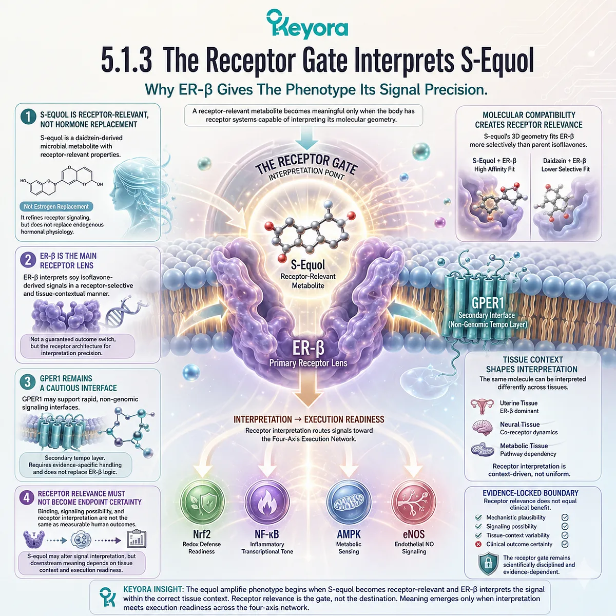 S-equol receptor interpretation through ER-β signaling refines tissue-specific precision, metabolic routing, and execution readiness. S-equol receptor interpretation through ER-β signaling refines tissue-specific precision, metabolic routing, and execution readiness.