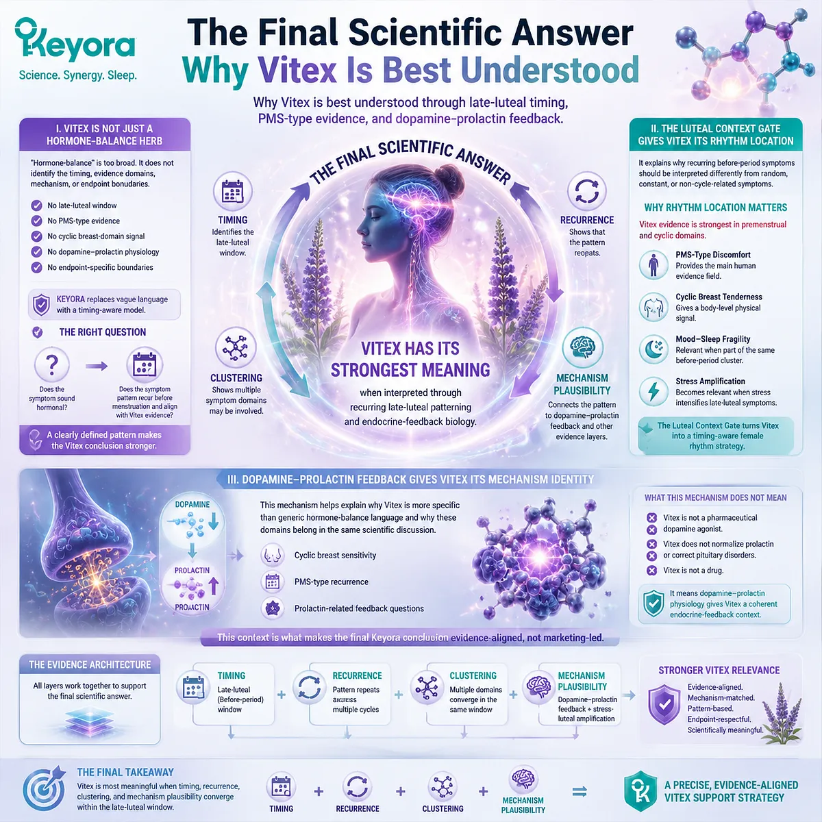 premenstrual Vitex interpretation, late-luteal PMS evidence, dopamine–prolactin feedback and HPA-axis rhythm regulation within Keyora Luteal Context Gate chrono-nutrition framework defining rhythm-based female support strategy premenstrual Vitex interpretation, late-luteal PMS evidence, dopamine–prolactin feedback and HPA-axis rhythm regulation within Keyora Luteal Context Gate chrono-nutrition framework defining rhythm-based female support strategy