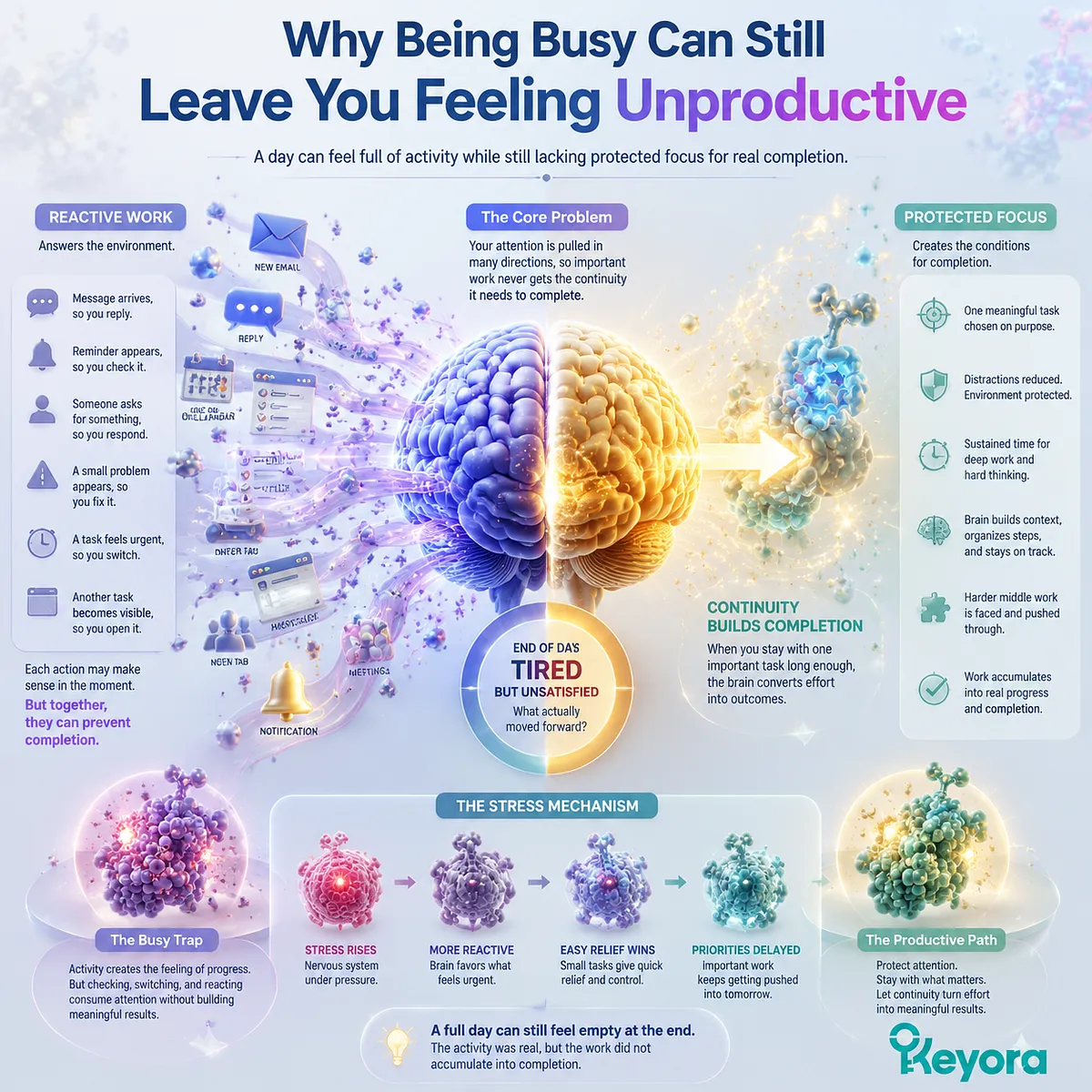 productivity loss and brain fog from stress driven task switching and working memory fragmentation under HPA-axis stress response, Keyora MoodFlow Matrix framework productivity loss and brain fog from stress driven task switching and working memory fragmentation under HPA-axis stress response, Keyora MoodFlow Matrix framework