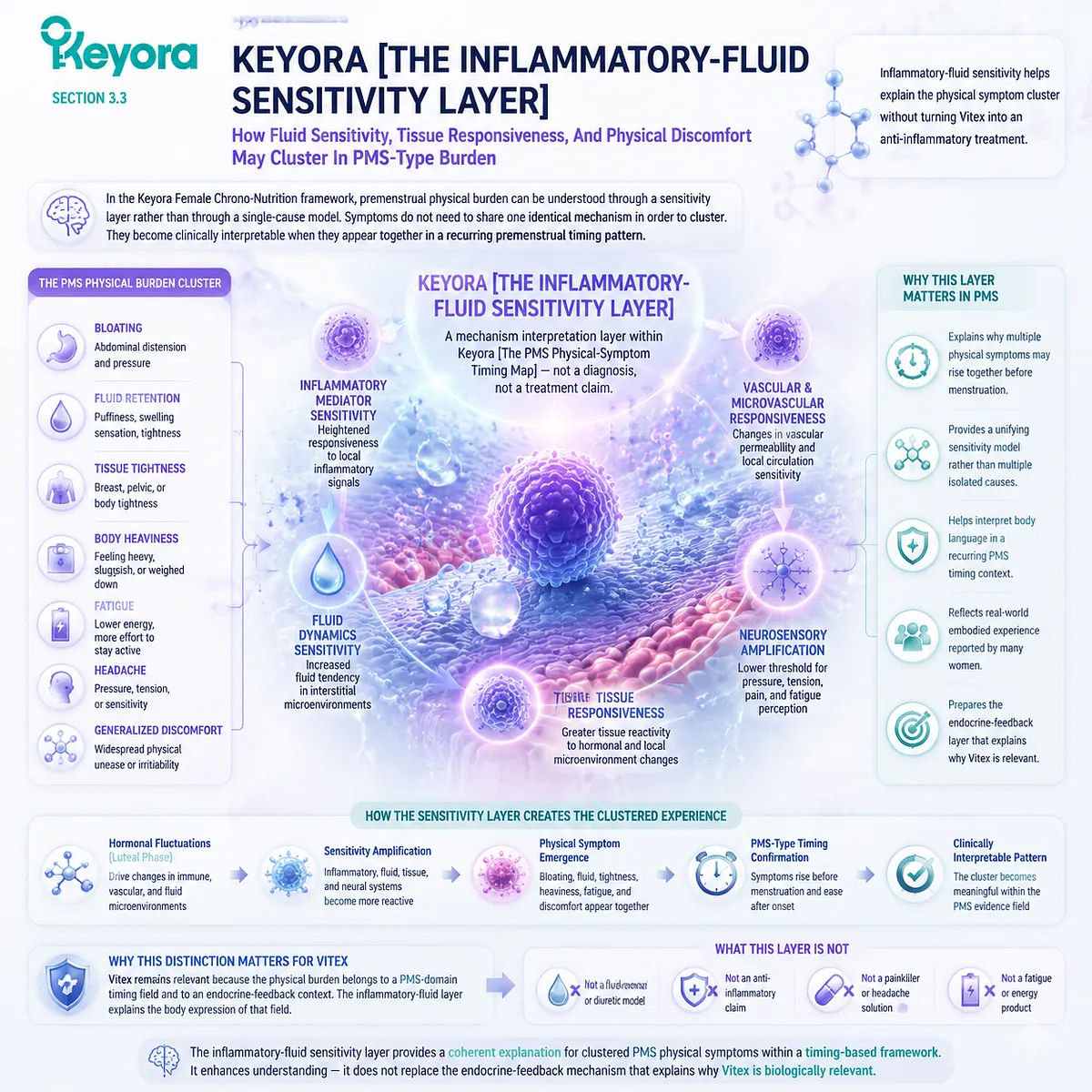 premenstrual PMS bloating fluid retention tissue responsiveness inflammatory-fluid sensitivity body load cluster Keyora PMS Physical-Symptom Timing Map Inflammatory-Fluid Sensitivity Layer premenstrual PMS bloating fluid retention tissue responsiveness inflammatory-fluid sensitivity body load cluster Keyora PMS Physical-Symptom Timing Map Inflammatory-Fluid Sensitivity Layer