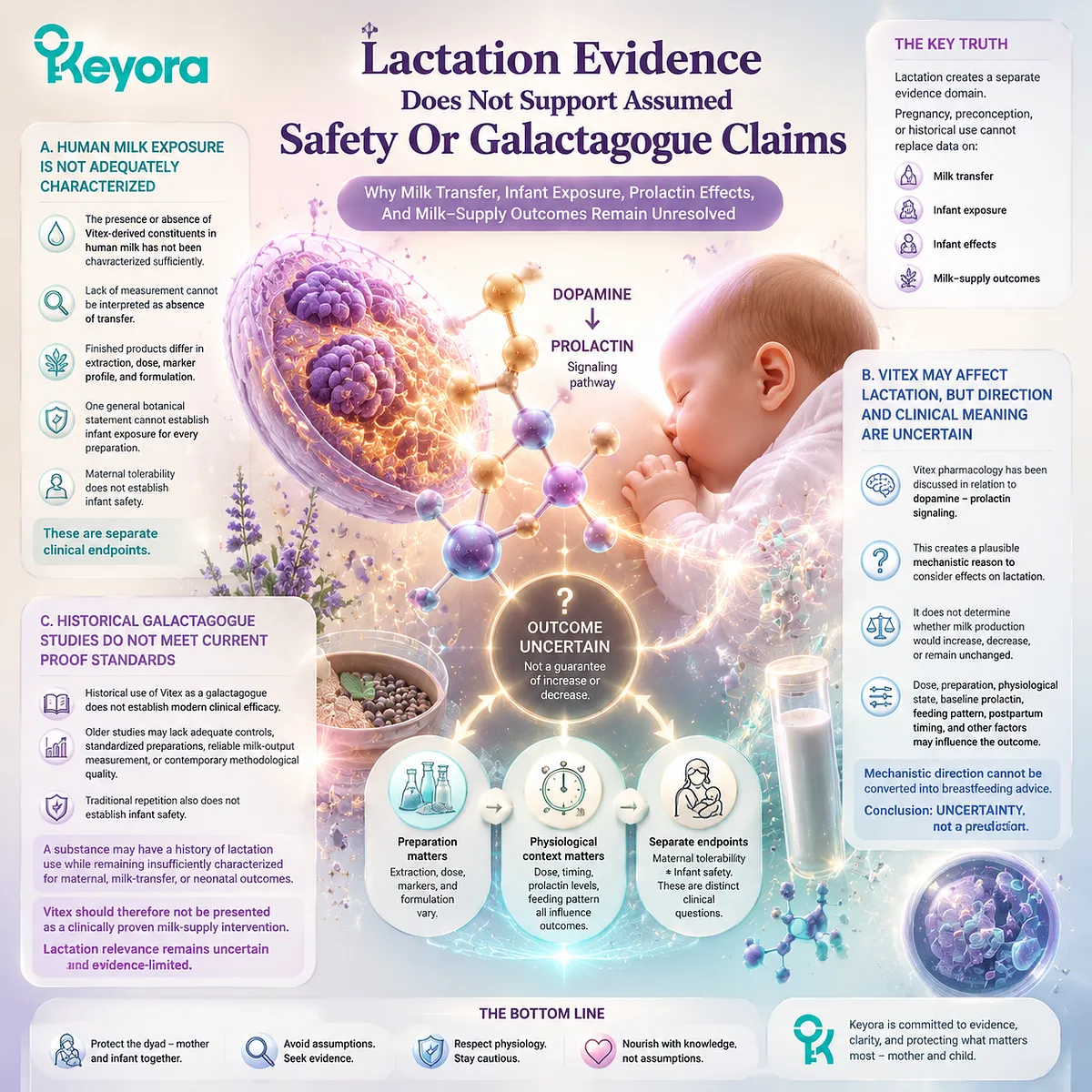 Vitex lactation safety requires milk transfer, infant exposure, and prolactin signaling evaluation, with uncertainty mapped through Keyora Pregnancy-Lactation Boundary. Vitex lactation safety requires milk transfer, infant exposure, and prolactin signaling evaluation, with uncertainty mapped through Keyora Pregnancy-Lactation Boundary.