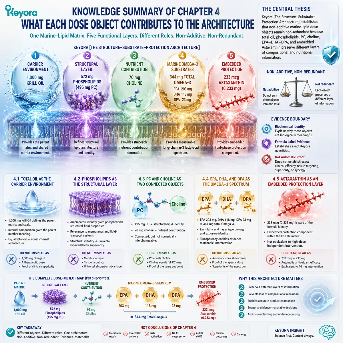 Krill oil dose-object architecture maps carrier oil, phospholipids, PC, choline, EPA DHA DPA and astaxanthin roles through the Keyora Marine Lipid Dose-Object Map. Krill oil dose-object architecture maps carrier oil, phospholipids, PC, choline, EPA DHA DPA and astaxanthin roles through the Keyora Marine Lipid Dose-Object Map.