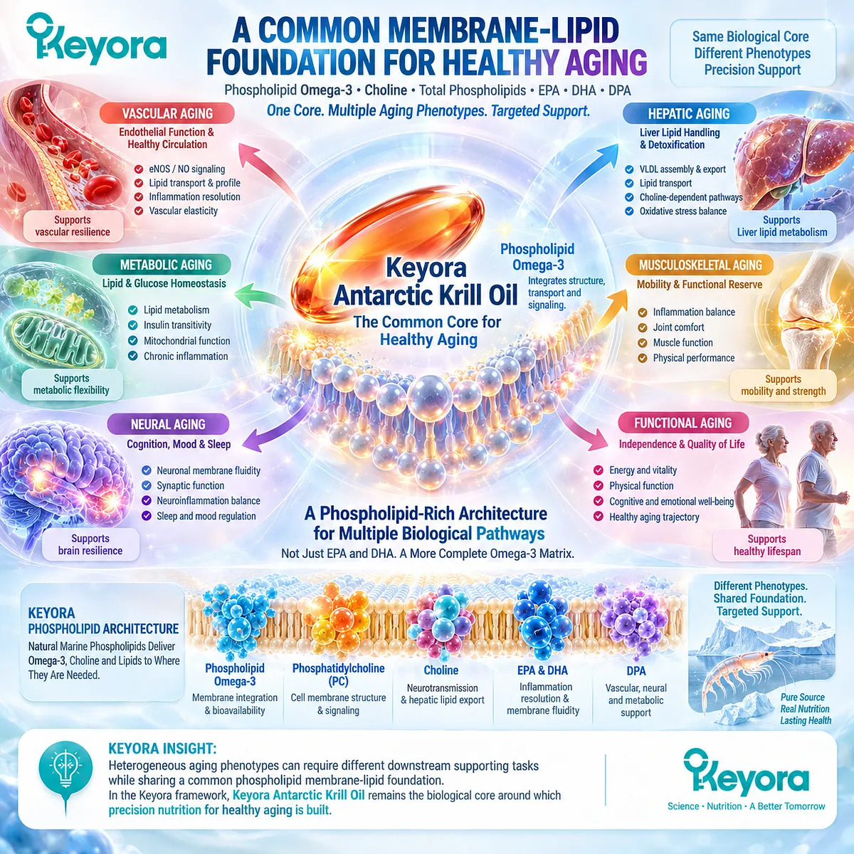 Aging wellness links Phospholipid Omega-3, phosphatidylcholine and EPA-DHA-DPA to membrane-lipid support across vascular, metabolic and neural aging in the Keyora Krill-Centered Aging Multi-Nutrient Architecture. Aging wellness links Phospholipid Omega-3, phosphatidylcholine and EPA-DHA-DPA to membrane-lipid support across vascular, metabolic and neural aging in the Keyora Krill-Centered Aging Multi-Nutrient Architecture.