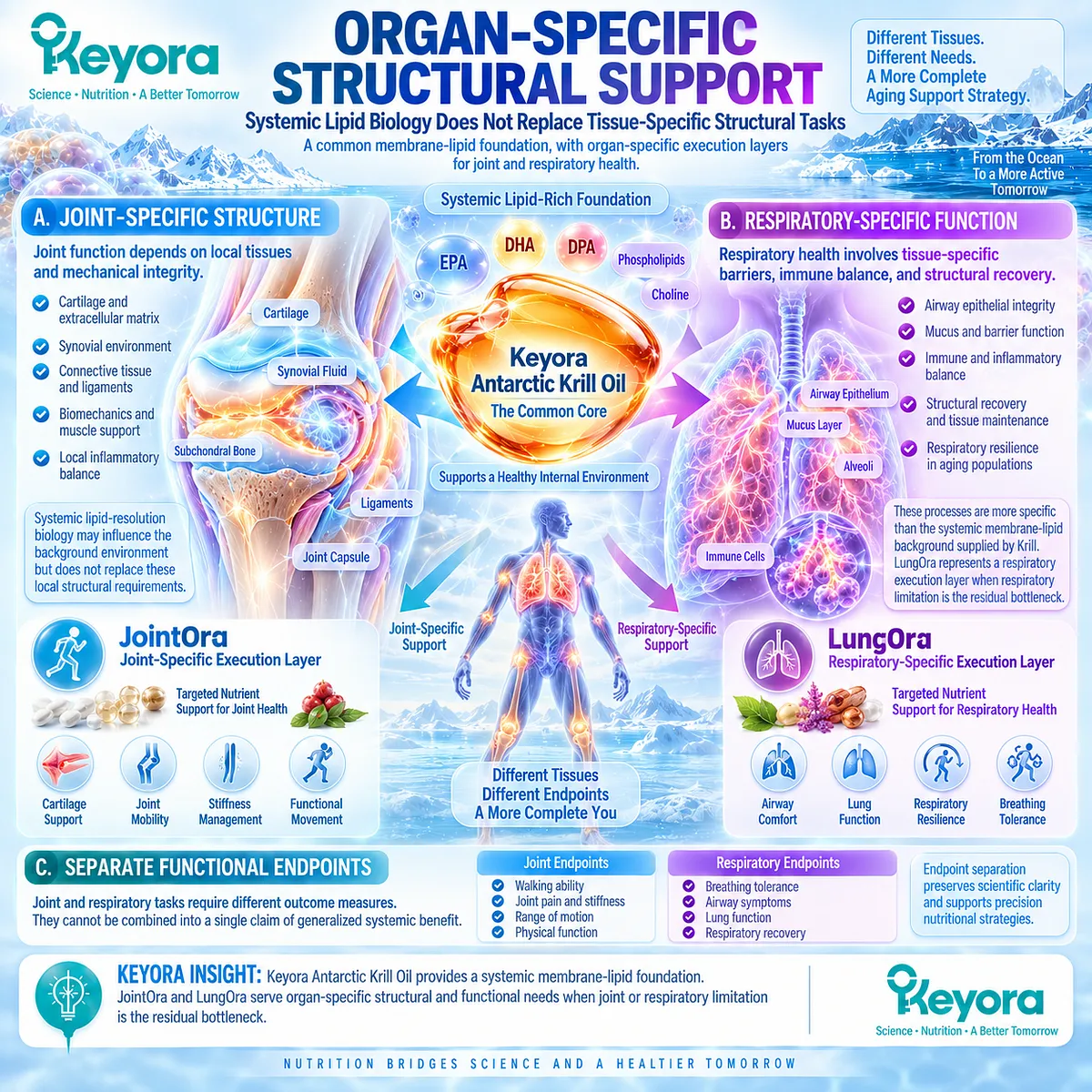 Healthy aging separates joint structure and respiratory function from systemic krill oil membrane-lipid support through Keyora The Combination Task-Division Rule. Healthy aging separates joint structure and respiratory function from systemic krill oil membrane-lipid support through Keyora The Combination Task-Division Rule.