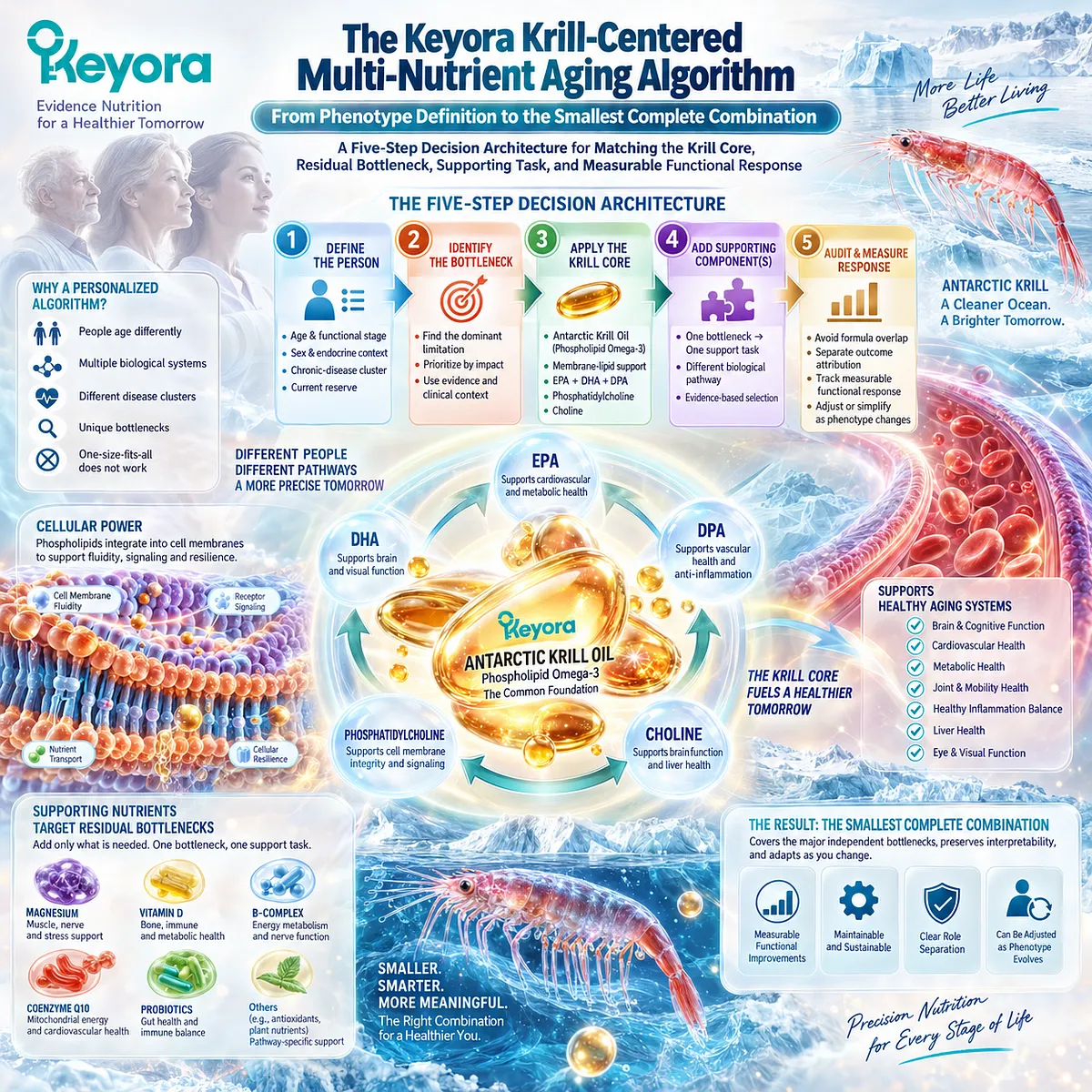 Aging nutrition links Phospholipid Omega-3 membrane support with residual bottleneck matching through Keyora’s Krill-Centered Aging Multi-Nutrient Architecture. Aging nutrition links Phospholipid Omega-3 membrane support with residual bottleneck matching through Keyora’s Krill-Centered Aging Multi-Nutrient Architecture.