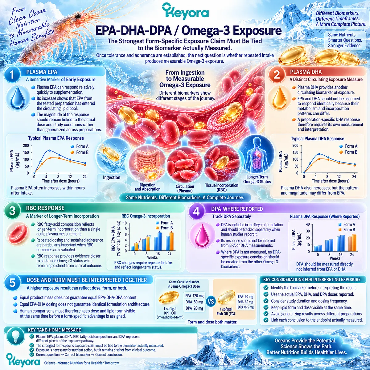 Omega-3 exposure tracks plasma EPA-DHA-DPA and RBC incorporation by dose, lipid form, and duration through Keyora Digestive Response Object Separation Rule. Omega-3 exposure tracks plasma EPA-DHA-DPA and RBC incorporation by dose, lipid form, and duration through Keyora Digestive Response Object Separation Rule.