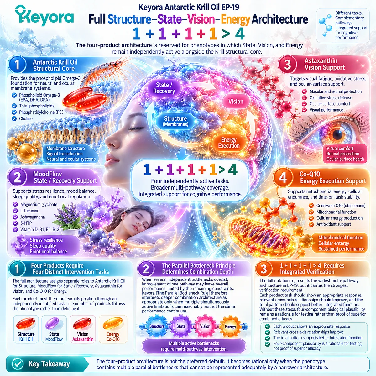 Cognitive load support integrates krill Structure, MoodFlow State, astaxanthin Vision and Co-Q10 Energy when all bottlenecks are active under Keyora Parallel Bottleneck Rule. Cognitive load support integrates krill Structure, MoodFlow State, astaxanthin Vision and Co-Q10 Energy when all bottlenecks are active under Keyora Parallel Bottleneck Rule.